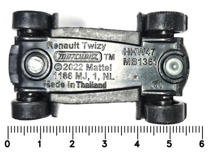 RENAULT TWIZY Matchbox 2022 Biały 1:41 – zdjęcie 7