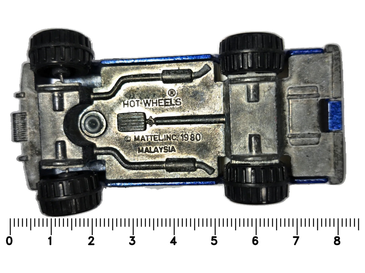 FORD BRONCO Hot Wheels 1980 Niebieski 1:55 2xMetal – zdjęcie 7