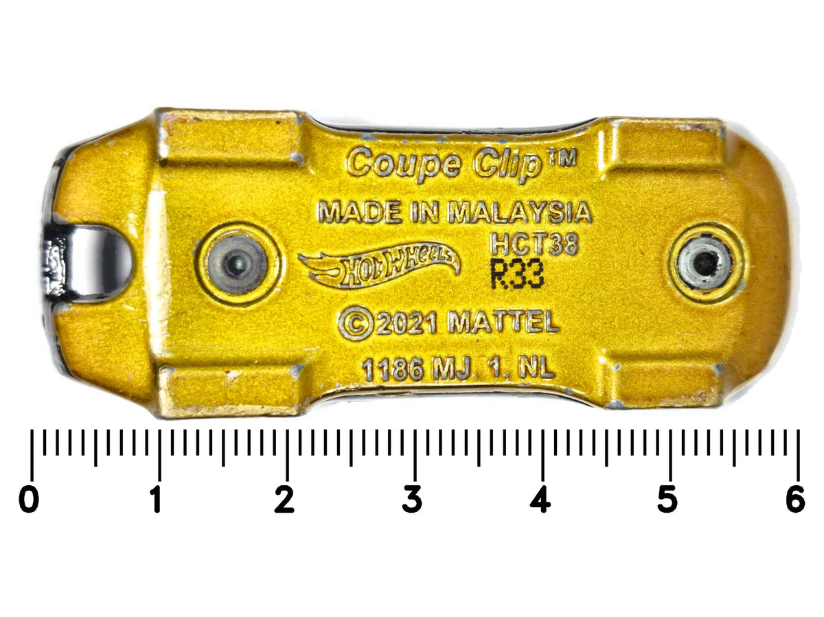COUPE CLIP, Hot Wheels 2021, Die cast HCT38, Czarny, 1:64, Resoraki – zdjęcie 7