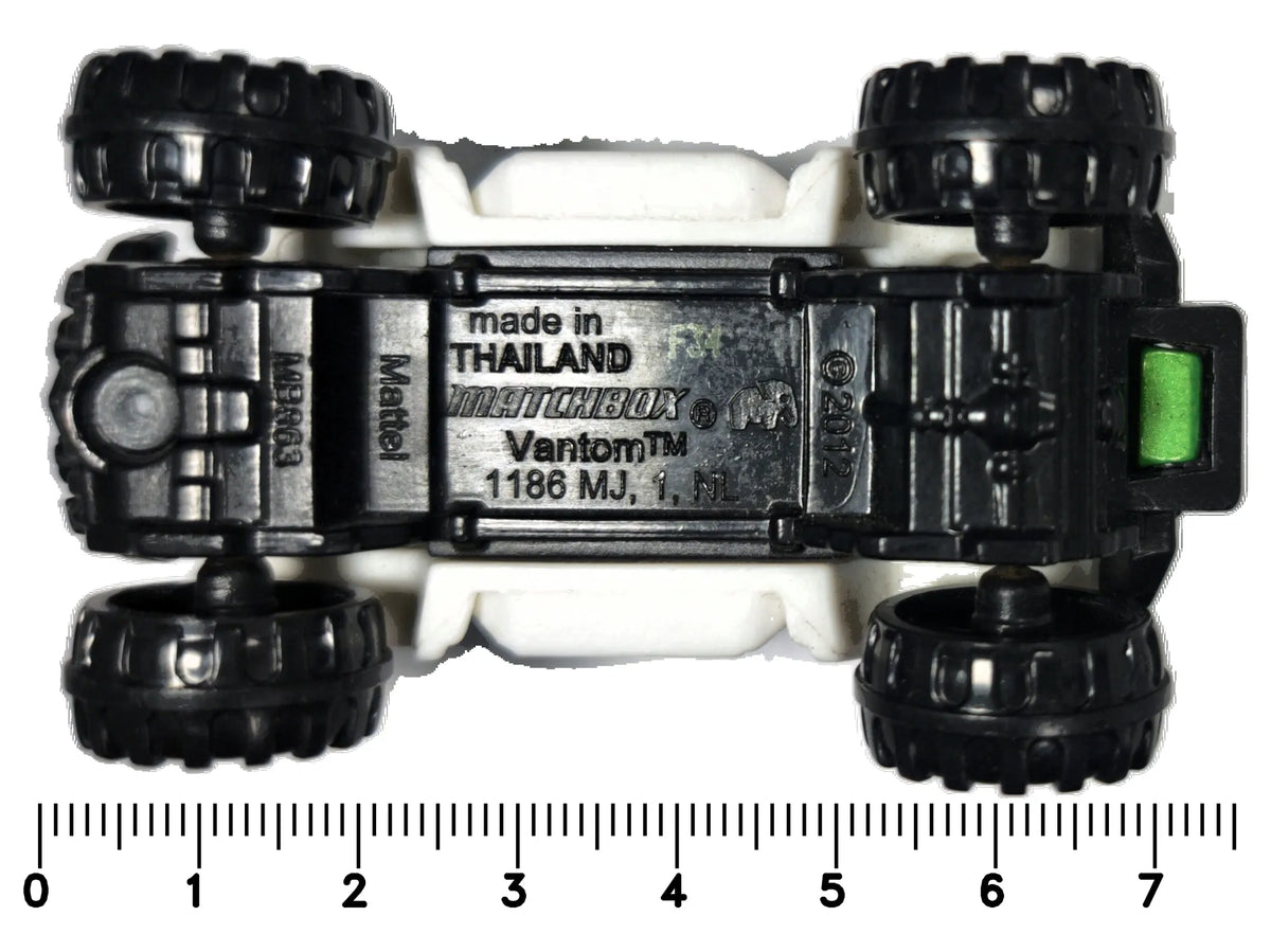 VANTOM, Matchbox 2012, Die cast MB863, Zielony, 1:64, Resoraki – zdjęcie 7