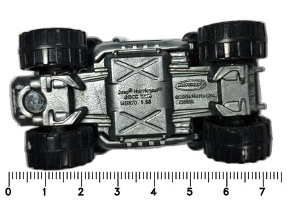 Jeep Hurricane Matchbox 2004 Czarny 1:58 – zdjęcie 7