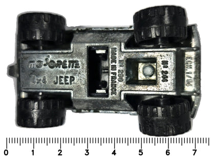 4X4 JEEP, CAMEL, Majorette, Made in France, NO.290, Zielony, 1:64, Resoraki – zdjęcie 7