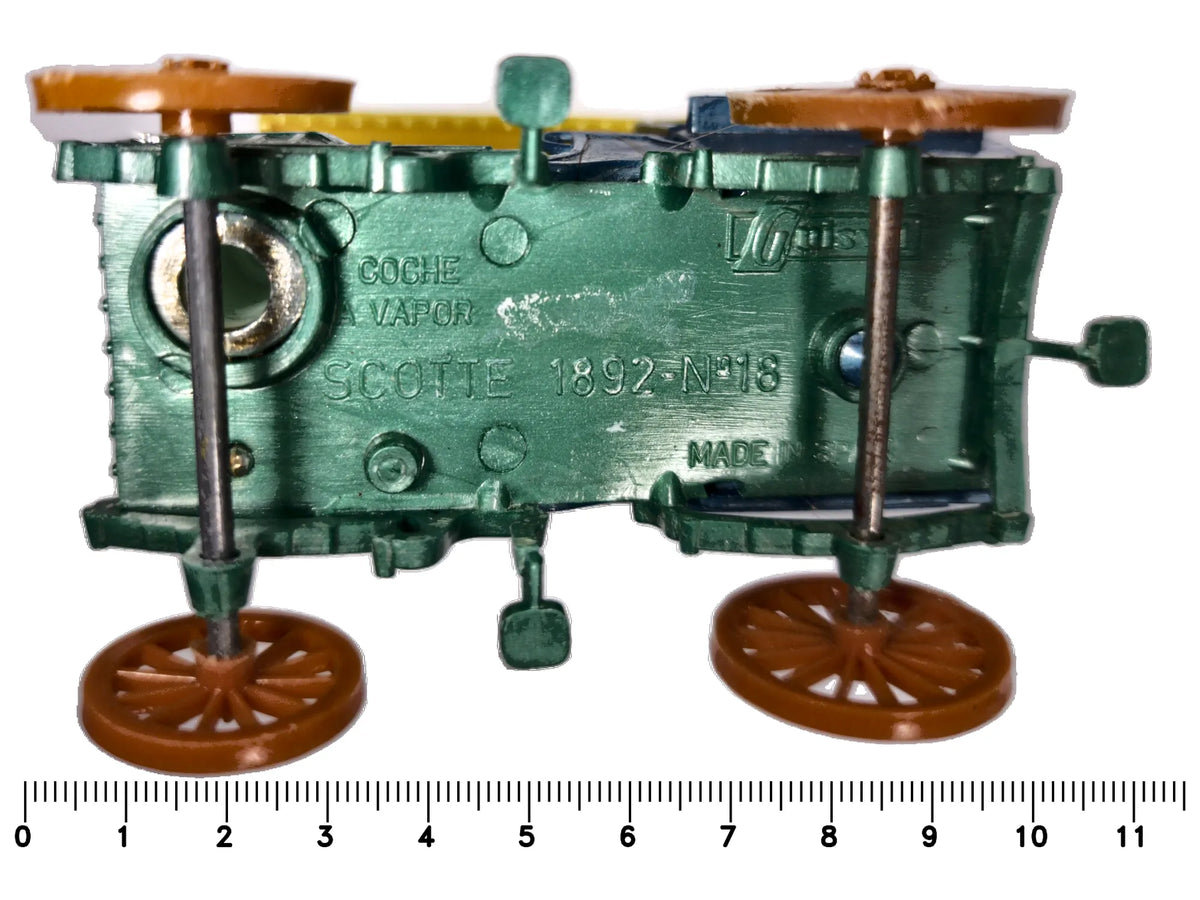 Scotte 1892 Guisval 1960s Niebieski 1:36 Made in Spain – zdjęcie 7