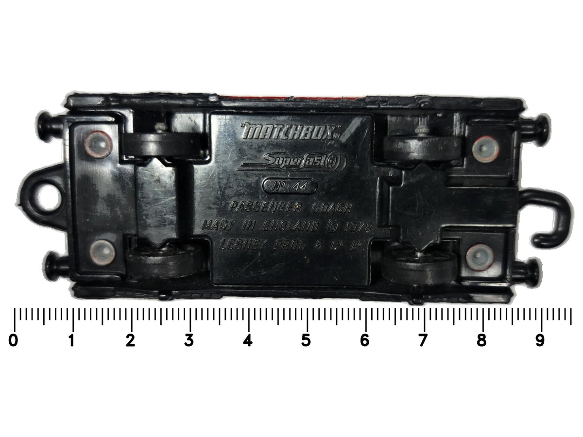 Passenger Coach Superfast Matchbox 1978 Czerwony 1:87 Made in England – zdjęcie 7