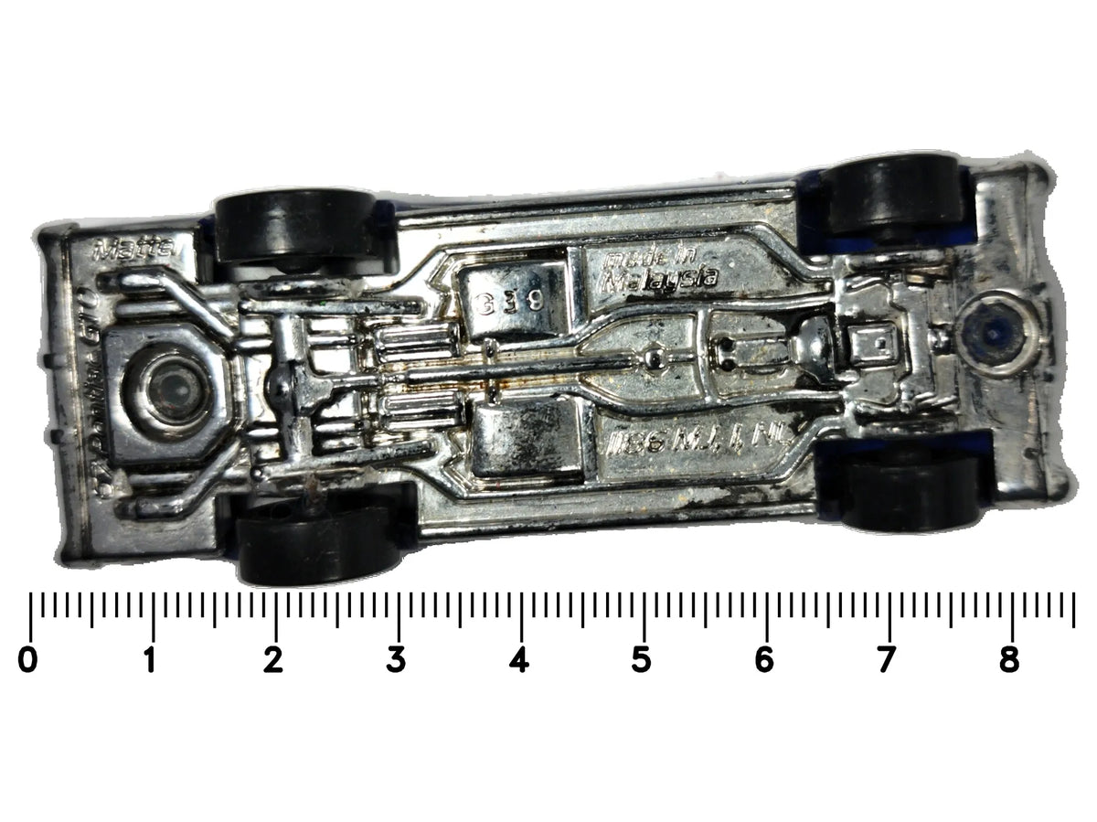 Pontiac Gto 1967 Mainline Hot Wheels Granatowy 1:64 – zdjęcie 7