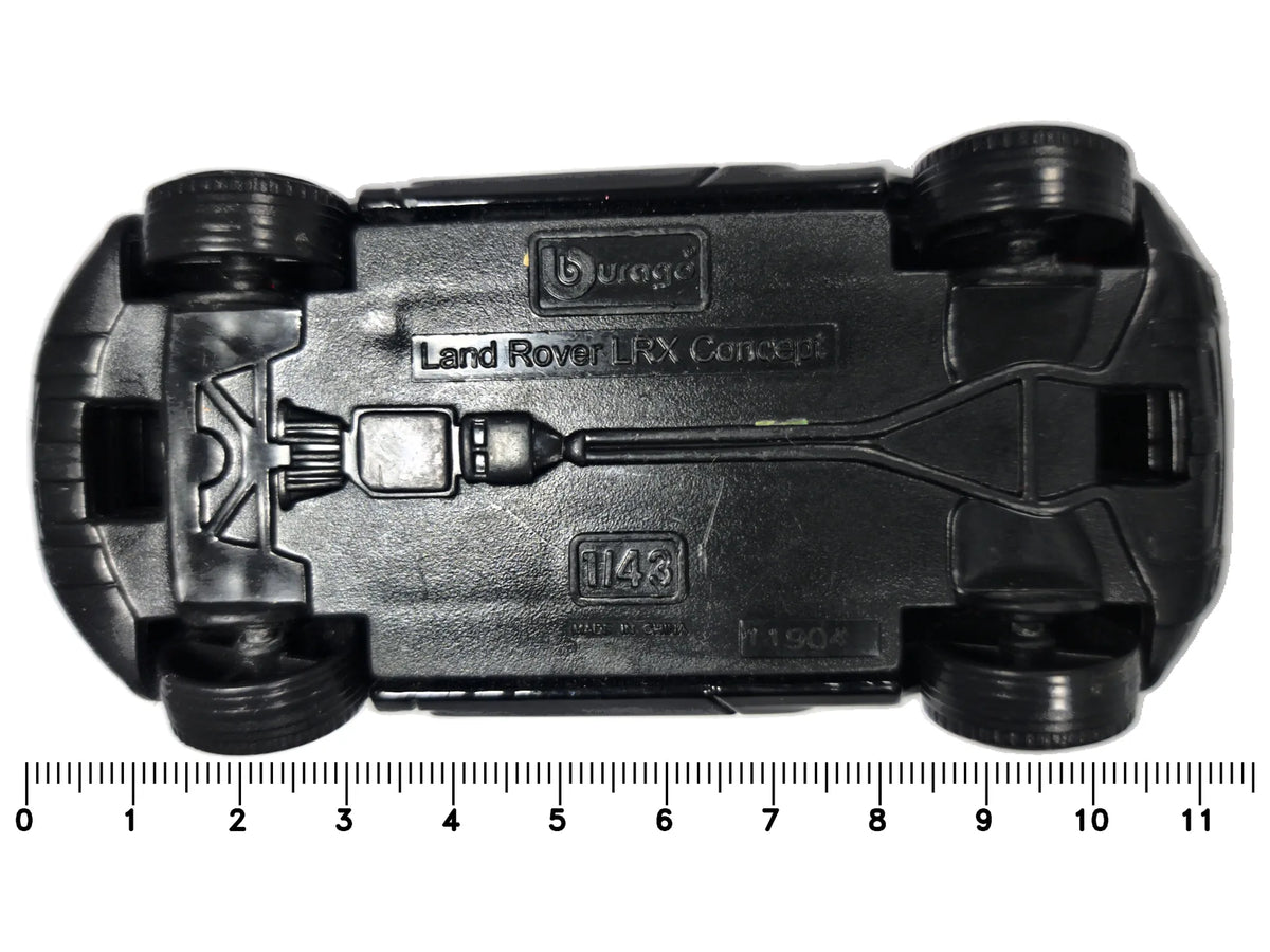 LAND ROVER LRX CONCEPT, Bburago, Czarny,, 1:43, Resoraki – zdjęcie 7