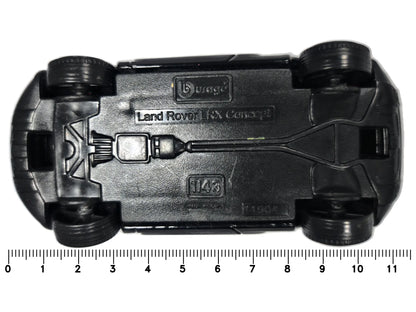 LAND ROVER LRX CONCEPT, Bburago, Czarny,, 1:43, Resoraki – zdjęcie 7