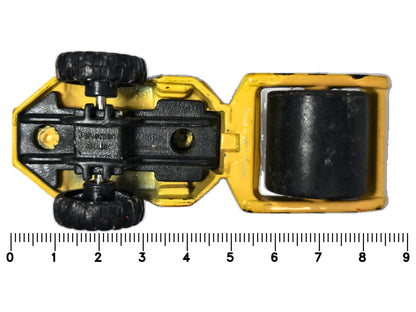 PAVEMENT ROLLER, Walec drogowy, Maisto (Tonka) 2005, Die cast, Żółty 1:64 – zdjęcie 7