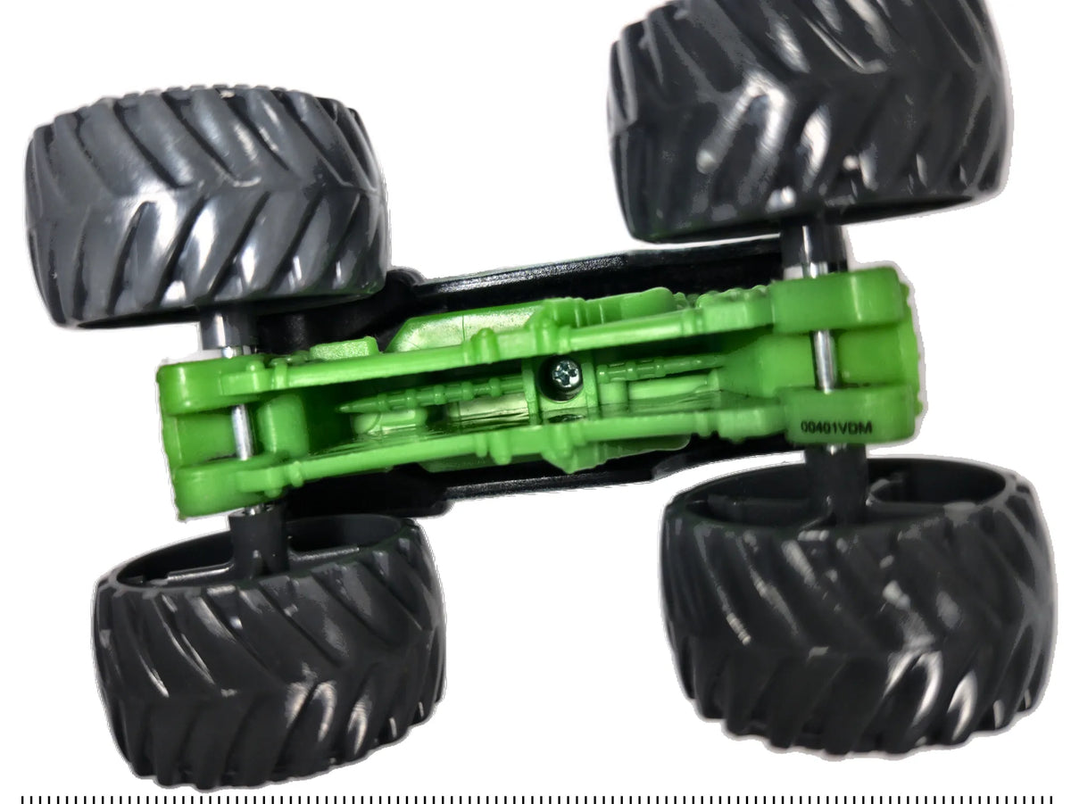 Grave Digger Spin Master 1:64 Monster Truck Luzak Czarny – zdjęcie 7
