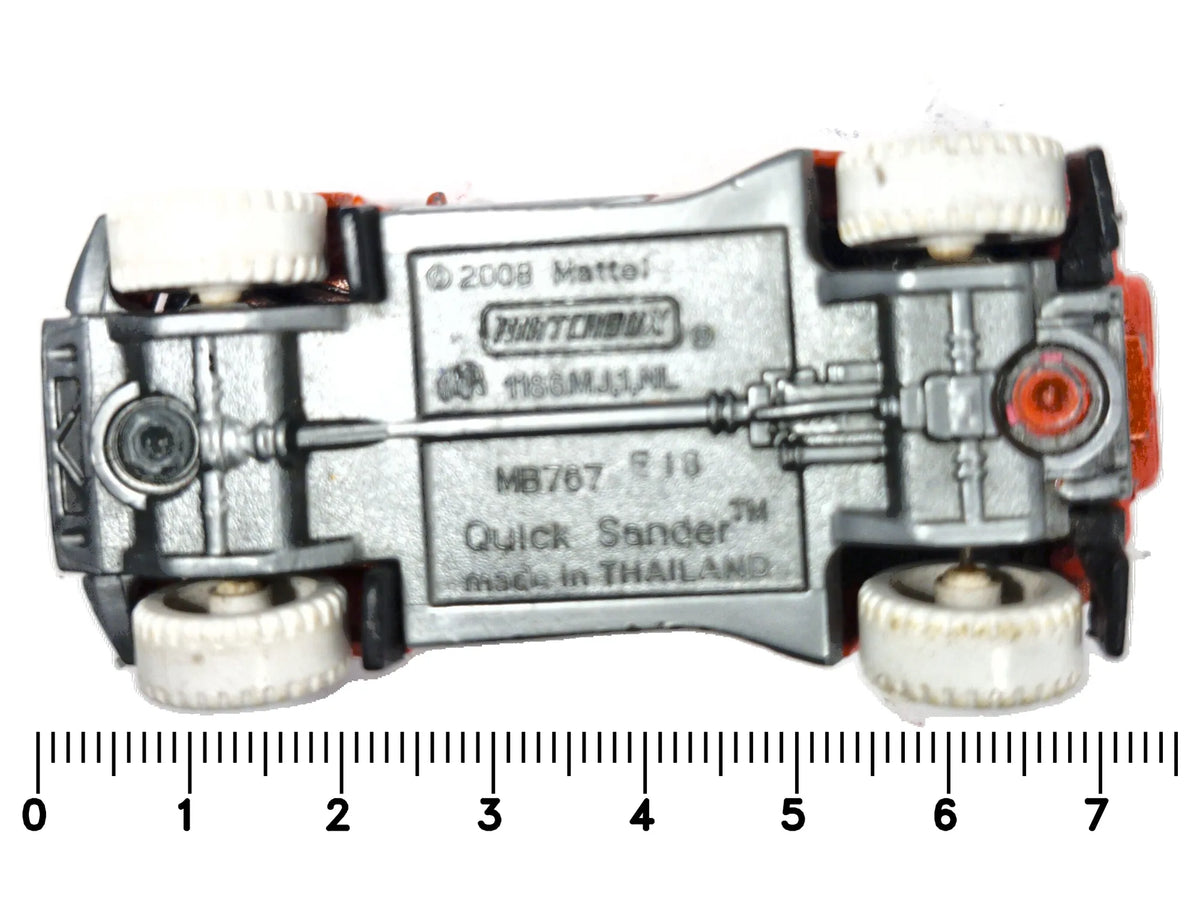 Quick Sander Matchbox 2008 1:64 TRANSPORT MEDIC Luzak Pogotowie ratunkowe – zdjęcie 7