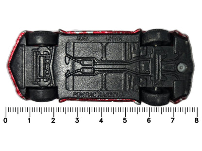PONTIAC RAGEOUS z 1997 r, MotorMax, Die cast 6047, Bordowy, 1:64, Resoraki – zdjęcie 7