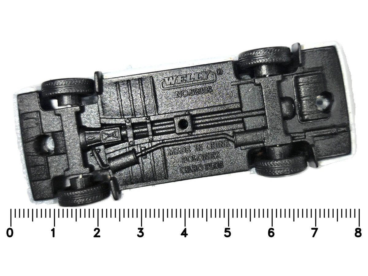 Polonez Caro Plus Welly 1:54 Hatchback Biały Luzak Samochód osobowy – zdjęcie 7