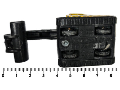 Koparka EXCAVATOR Matchbox 1980 Żółty 1:64 Made in Macau – zdjęcie 7