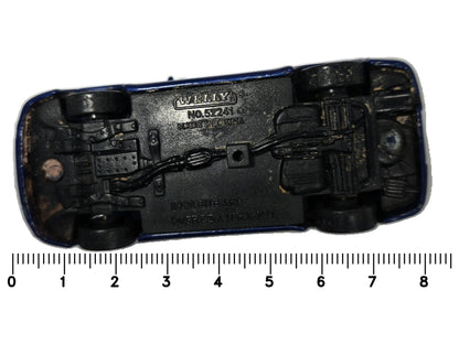 Subaru Impreza WRX STI Welly 2002 1:58 Luzak Niebieski – zdjęcie 7