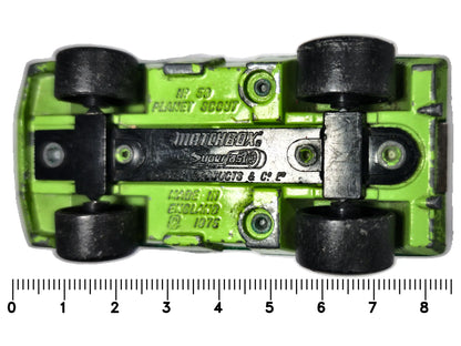 PLANET SCOUT Matchbox Made in England 1975 Zielony 1:64 – zdjęcie 7