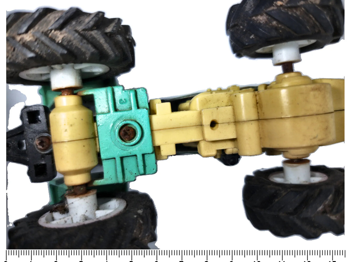 Ciągnik Rolniczy Traktor Majorette 1:43 Ciągnik Rolniczy Figurka Kierowcy – zdjęcie 7