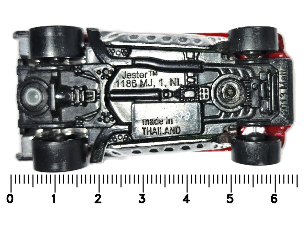 Jester Hot Wheels 2013 Czerwony 1:64 – zdjęcie 7
