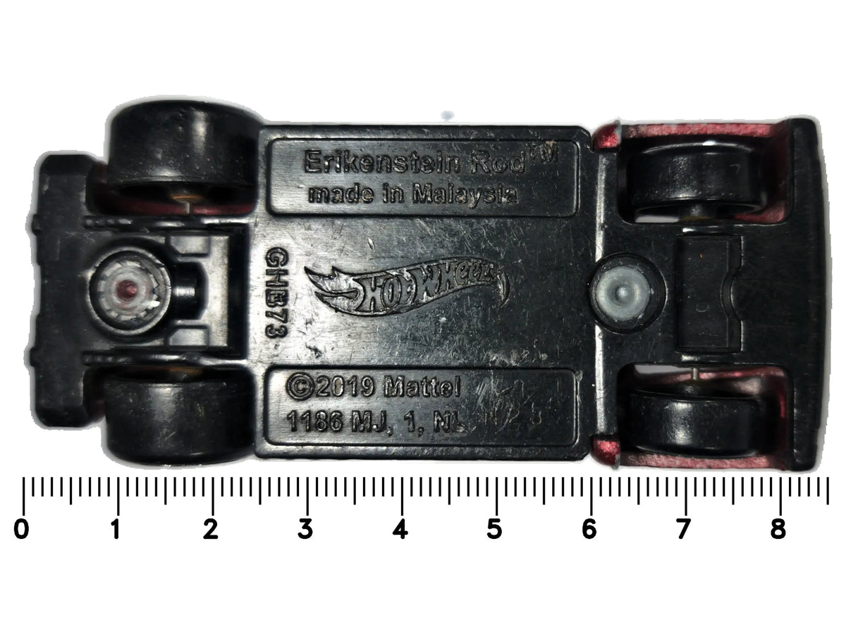 Erikenstein Rod Hot Wheels 2019 Czerwony 1:64 – zdjęcie 7