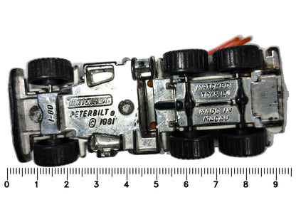 Peterbilt Matchbox 1981 Superfast 1:80 Ciężarówka POLICE Luzak Policja – zdjęcie 7