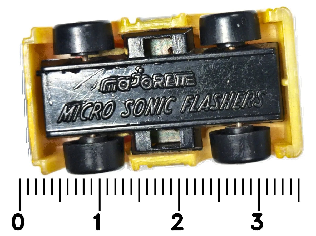 Ciężarówka Micro Sonic Flashers Micro Machines Galoob Żółty 1:87 – zdjęcie 7
