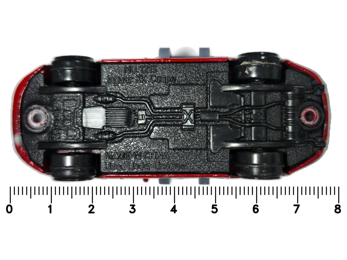 JAGUAR XK COUPE Motor Max Czerwony 1:60 – zdjęcie 7