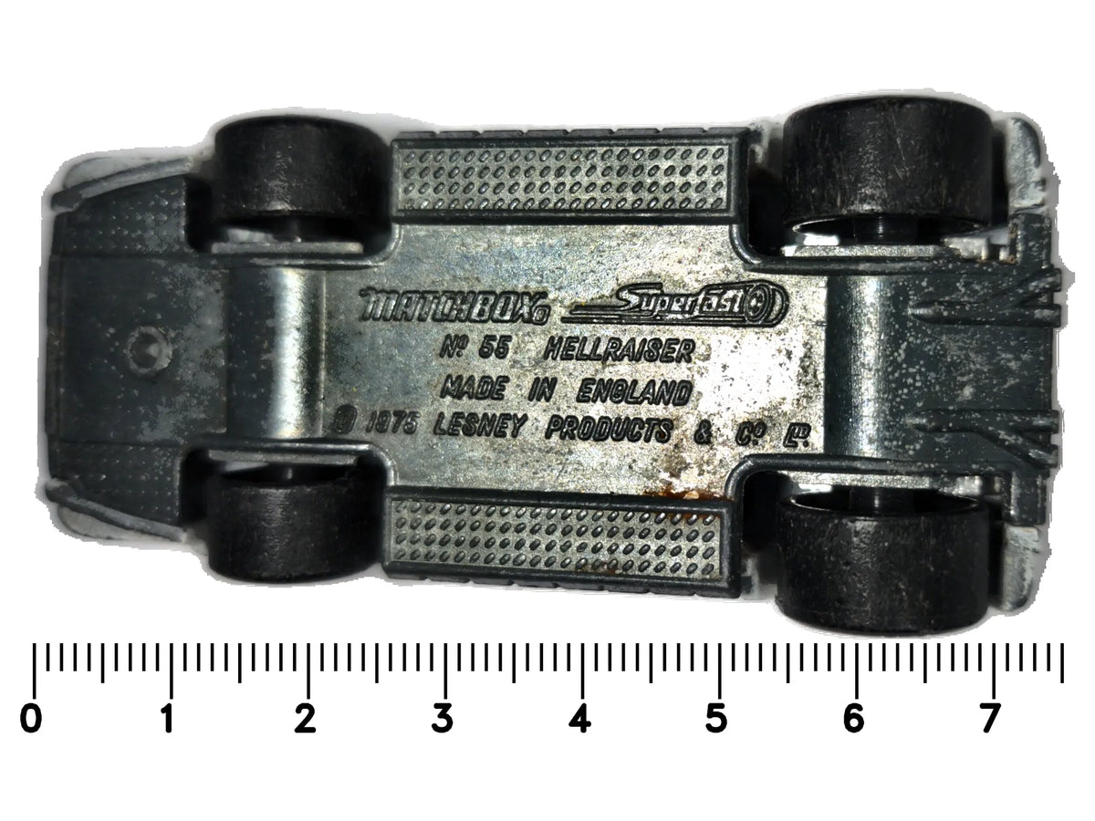 HELLRAISER Matchbox 1975 Made in England NO.55 Biały 1:64 – zdjęcie 7
