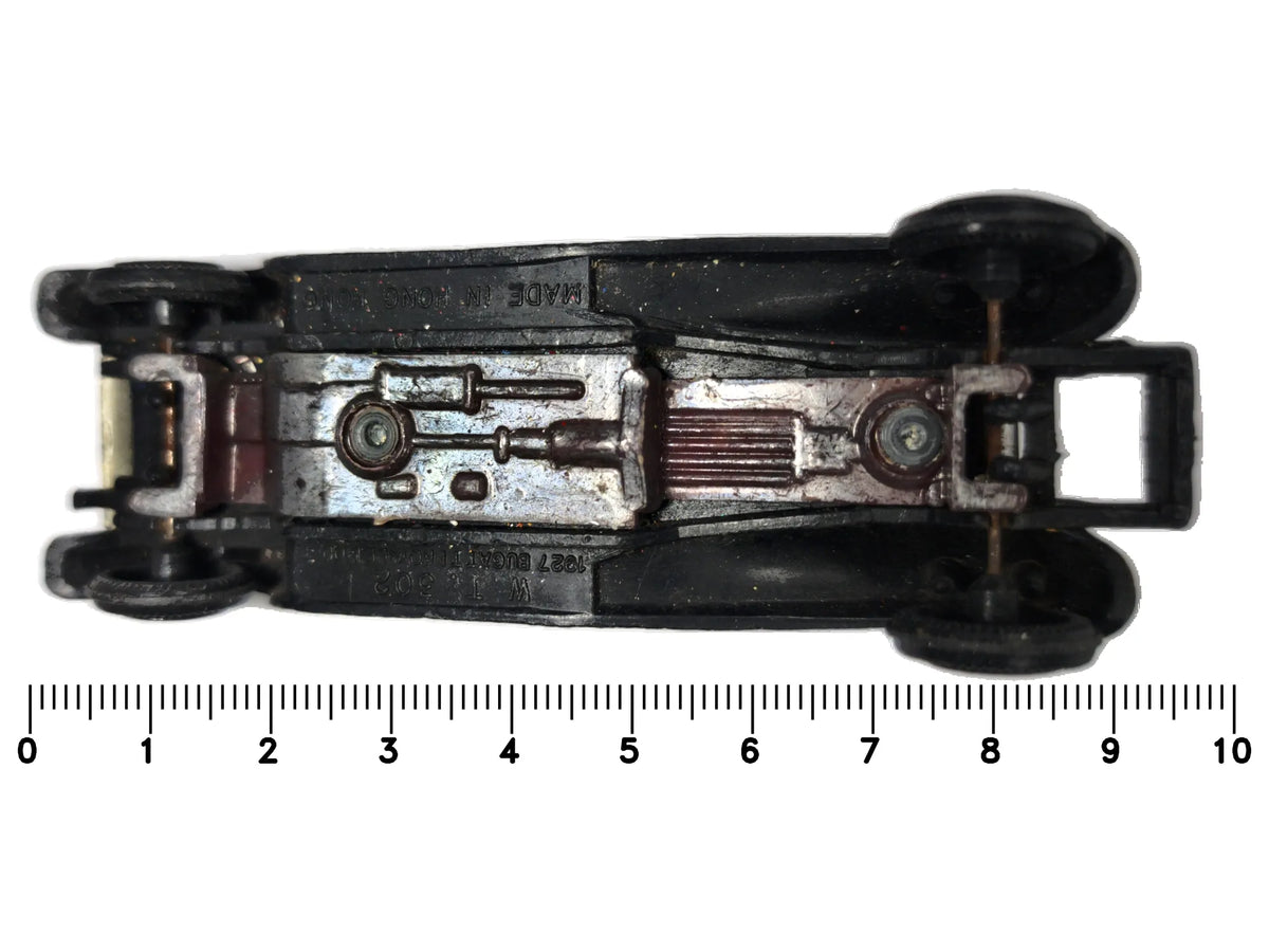 1927 BUGATTI ROYALE MOD 41, Rio Models, Vintage Die cast 1027, Biały, 1:43 – zdjęcie 7