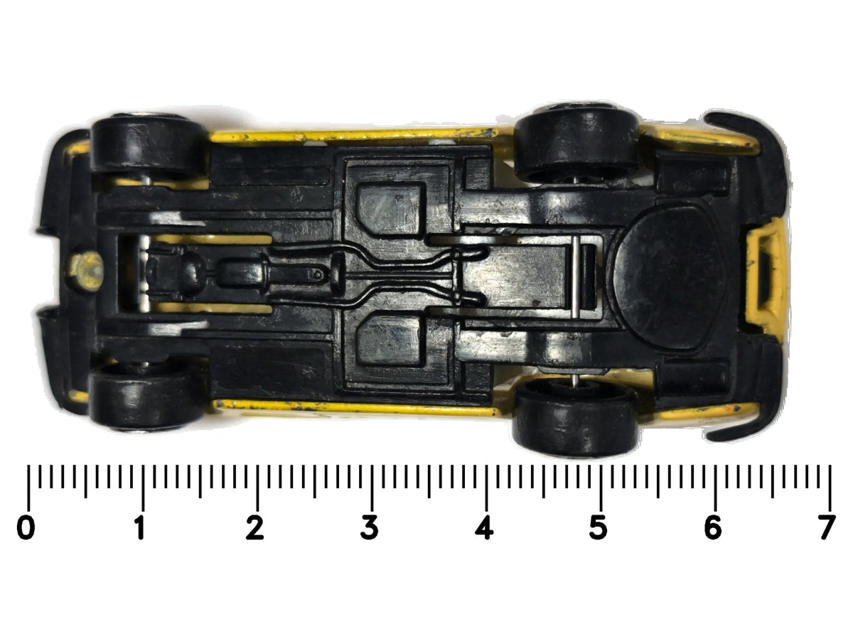 CHEVROLET CORVETTE STING RAY 1963 SPLIT-WINDOW, Zylmex 1982, Żółty, 1:72 – zdjęcie 7