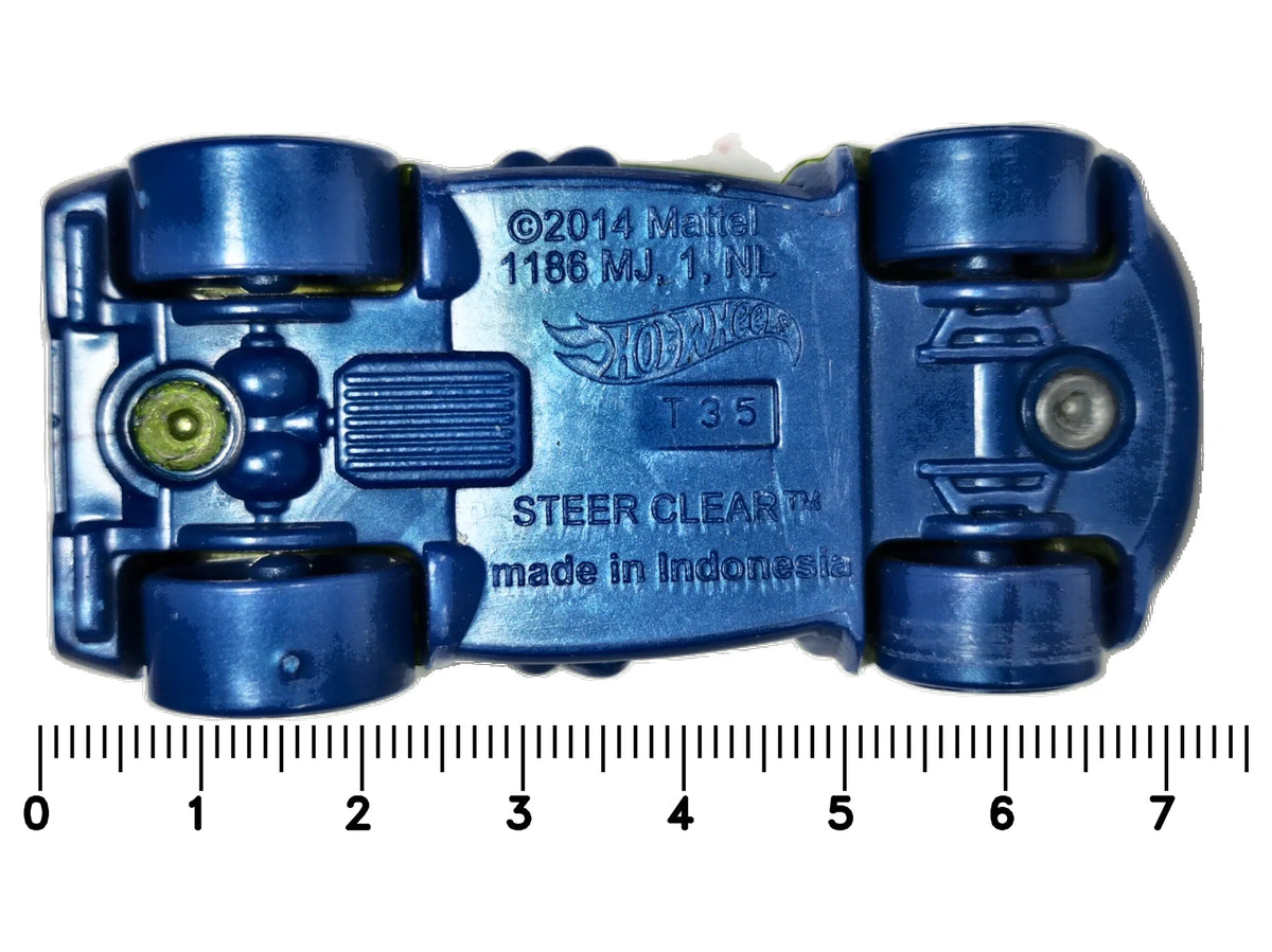 Steer Clear Hot Wheels 2014 Zielony 1:64 – zdjęcie 7