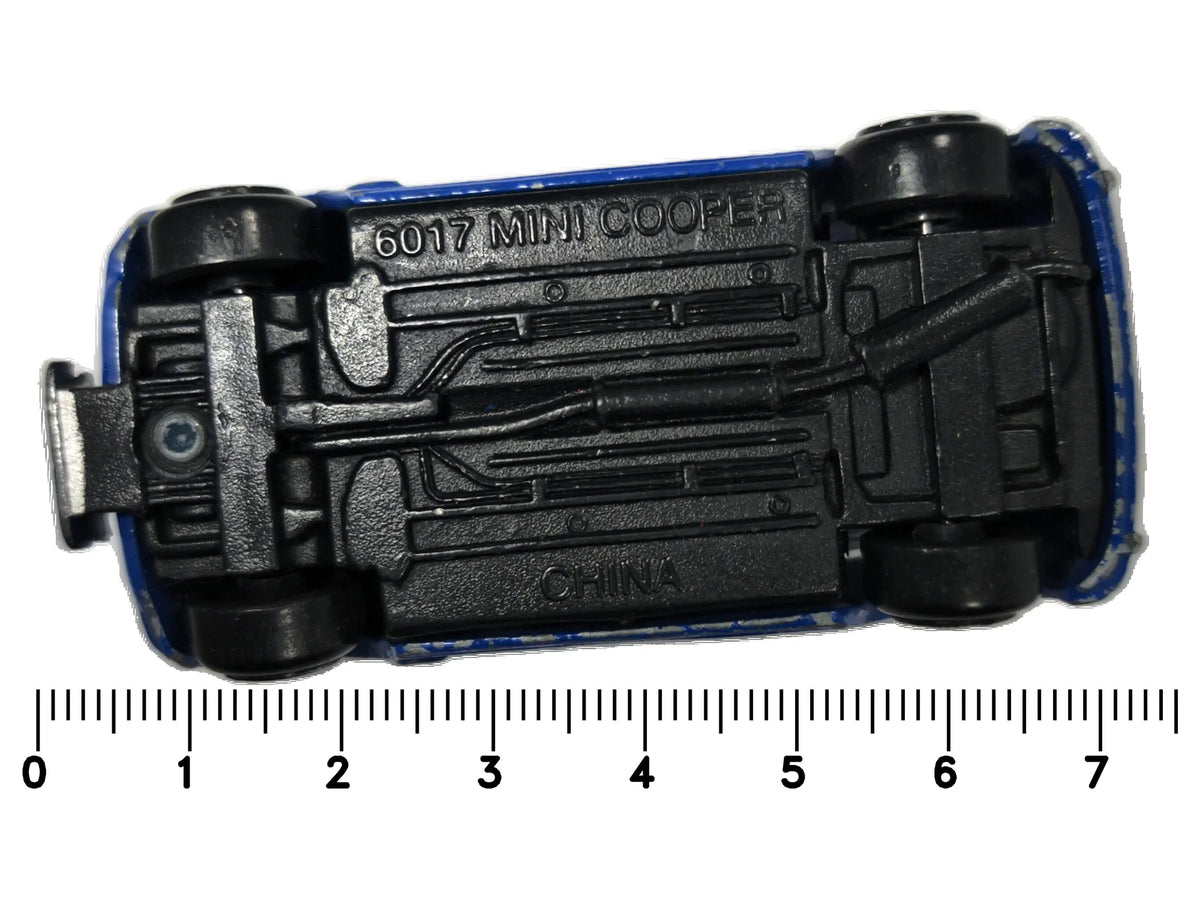 Mini Cooper Motor Max 1:43 Luzak Niebieski – zdjęcie 7