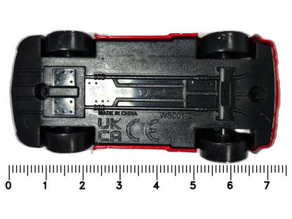Coupe Concept Car Teamsterz Czerwony 1:64 – zdjęcie 7