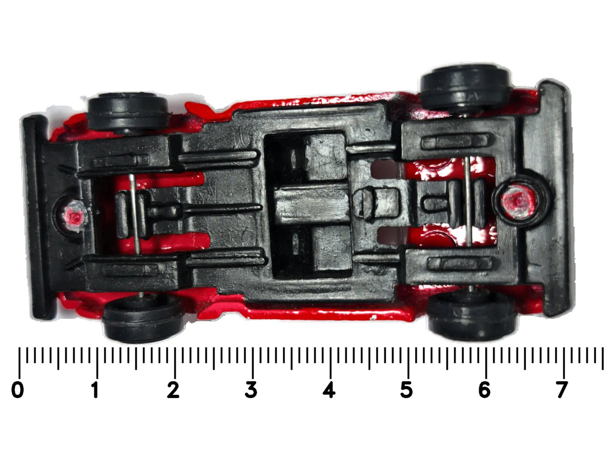 CHEVROLET C10 STEPSIDE, Zylmex, Die cast, Czerwony, 1:66, Resoraki – zdjęcie 7