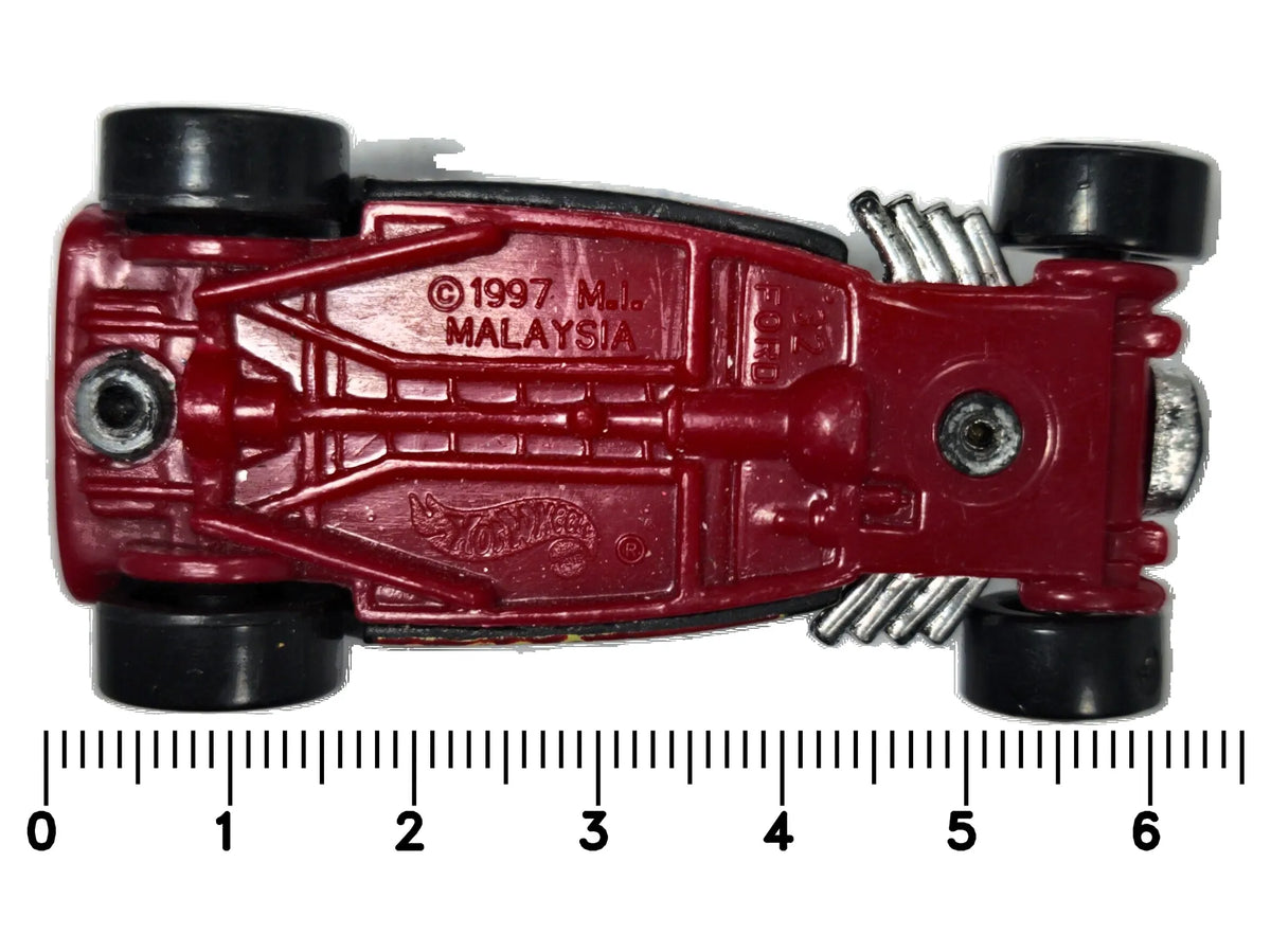 '32 Ford Hot Wheels 1997 1:64 Hot Rod Luzak Czarny – zdjęcie 7