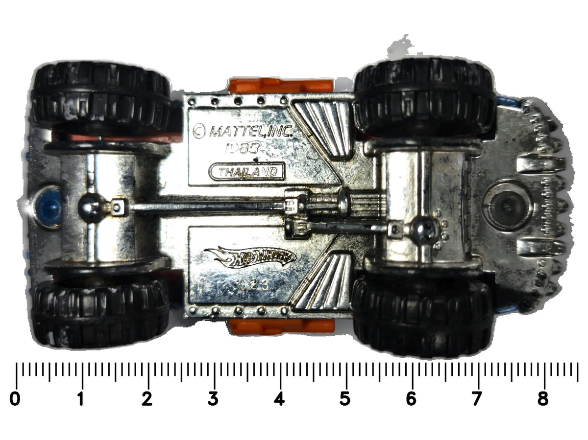 OFF-ROAD TRUCK, Hot Wheels 1983, Die cast, Niebieski, 1:64, Resoraki – zdjęcie 7
