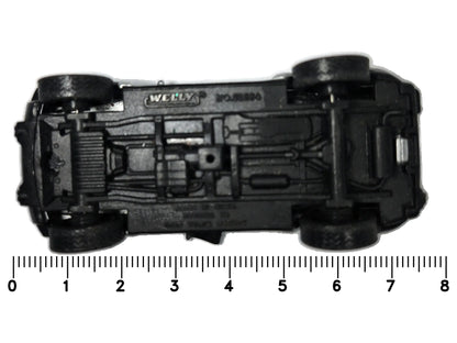 Hummer H2 Welly 1:64 Luzak Srebrny – zdjęcie 7
