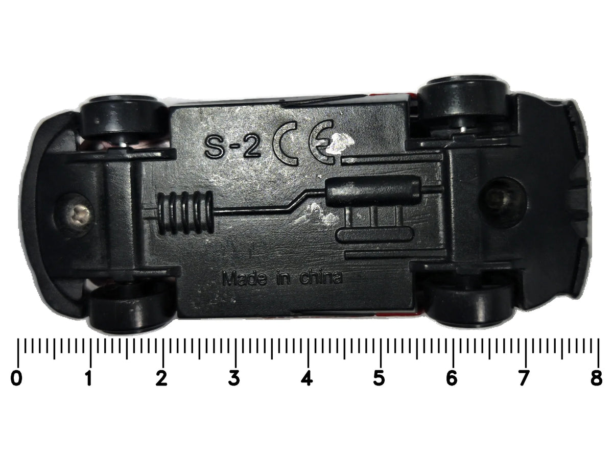 burgundy station wagon Motor Max 1:53 Luzak Czerwony – zdjęcie 7