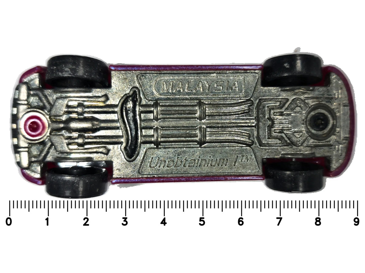 UNOBTAINIUM, Hot Wheels 2006, Die cast, Fioletowy, 1:64, Resoraki – zdjęcie 7