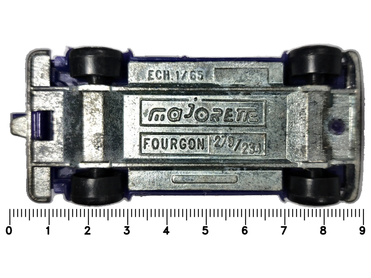 FOURGON 279/234 Cadbury's Dairy Milk Majorette '70 1:64 Made in France – zdjęcie 7