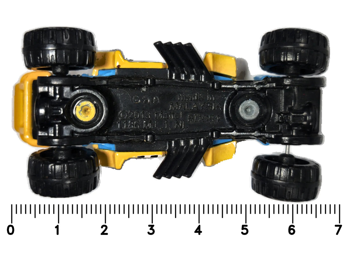 BUGGY, Hot Wheels 2013, Die cast BDC94, Żółty, 1:64, Resoraki – zdjęcie 7