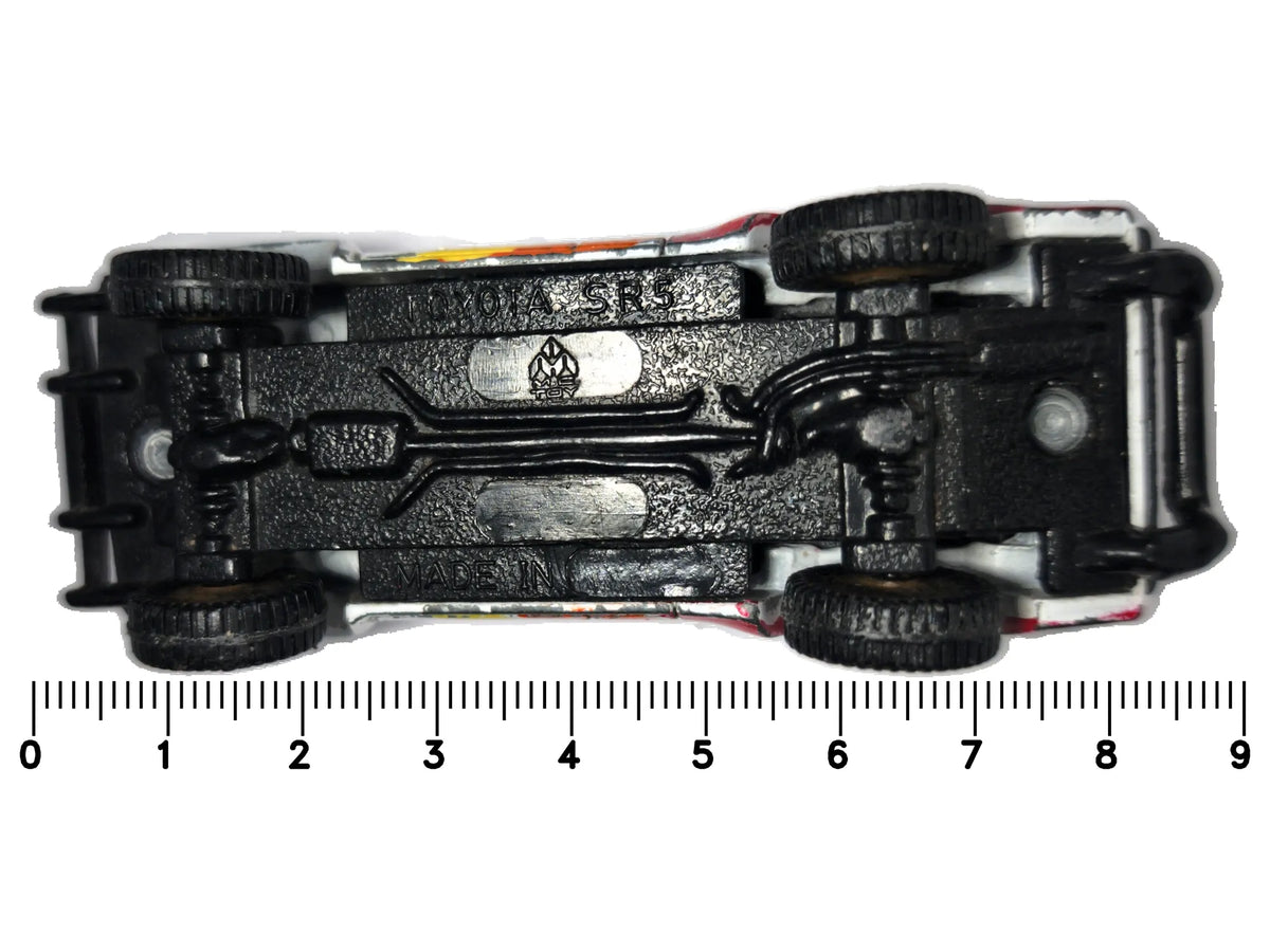 TOYOTA SR5 PICKUP, HICKEY #100, McToy, Die cast, Biały, 1:60, Resoraki – zdjęcie 7