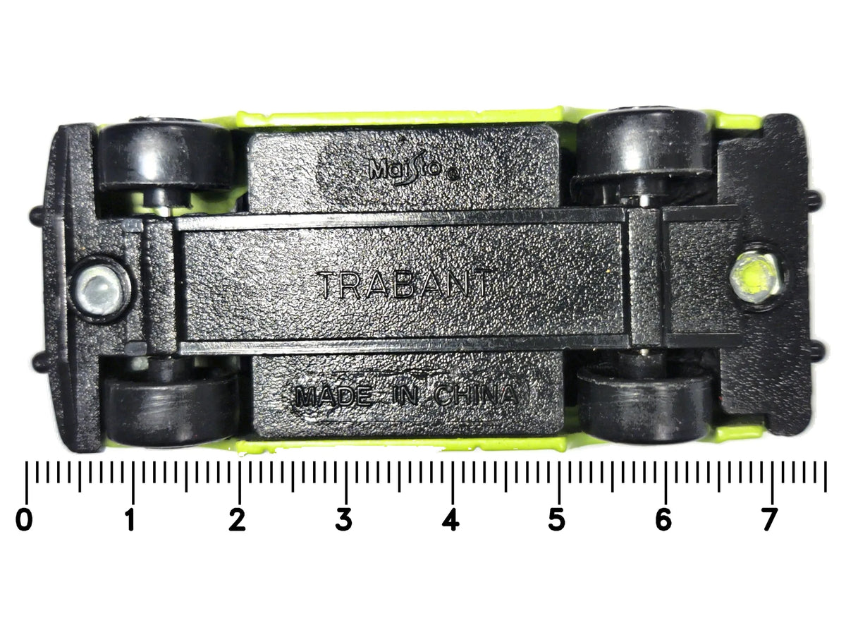 TRABANT Maisto Limonkowy 1:47 – zdjęcie 7