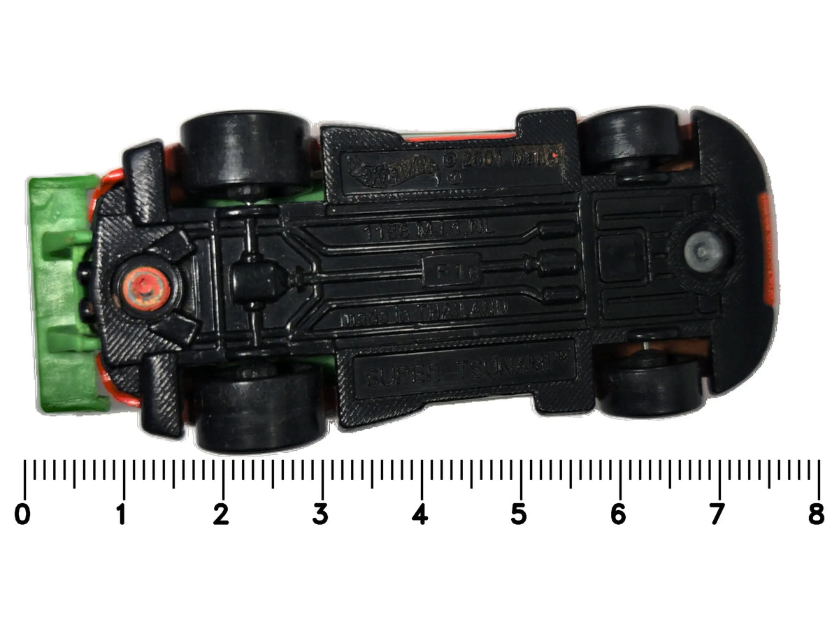 Super Tsunami Hot Wheels 2001 1:64 Luzak Pomarańczowy – zdjęcie 7