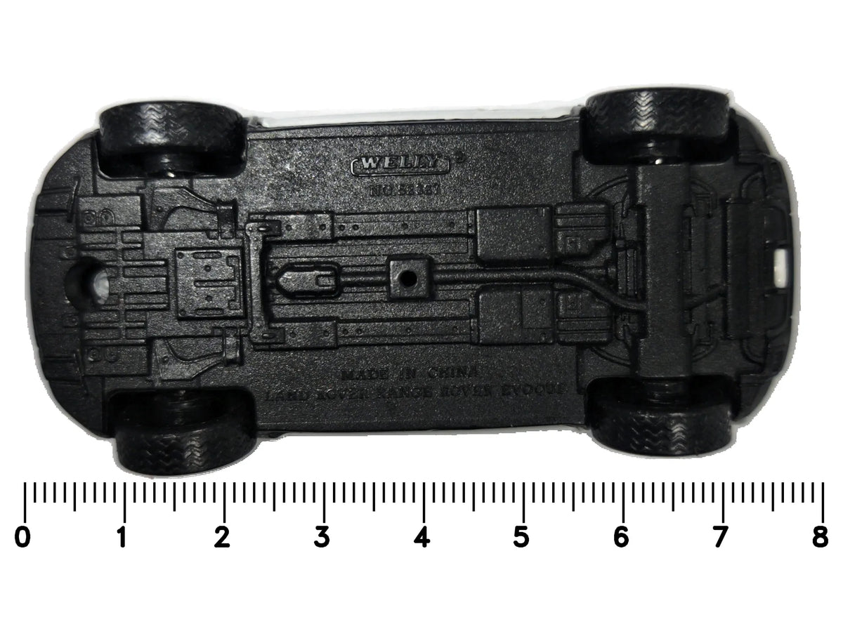 Range Rover Evoque Welly 1:64 Luzak Biały – zdjęcie 7