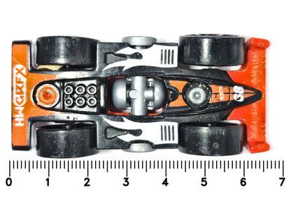 Flippin Fast HW GRFX, Hot Wheels 2024, Die cast 8110, Czrwony 1:64 Resoraki – zdjęcie 7