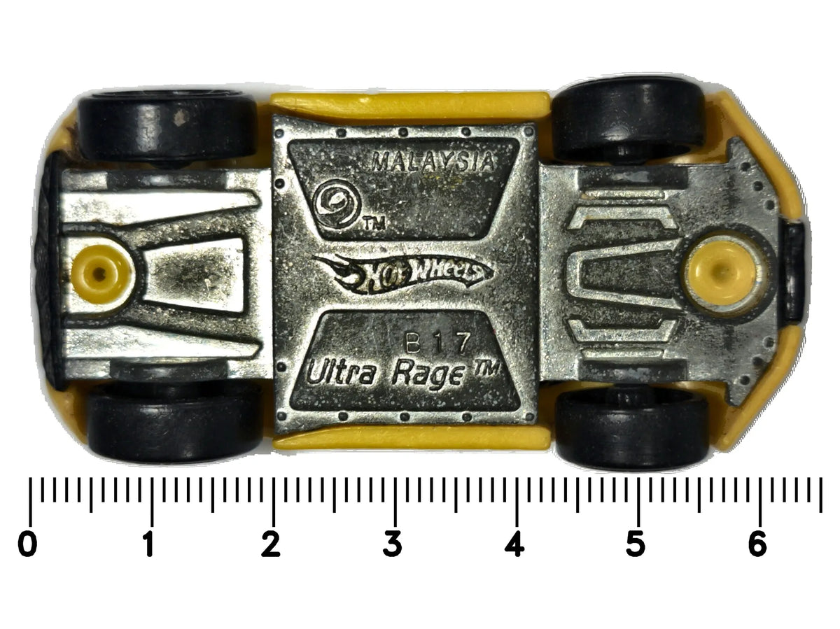 ULTRA RAGE Hot Wheels Żółty 1:64 – zdjęcie 7