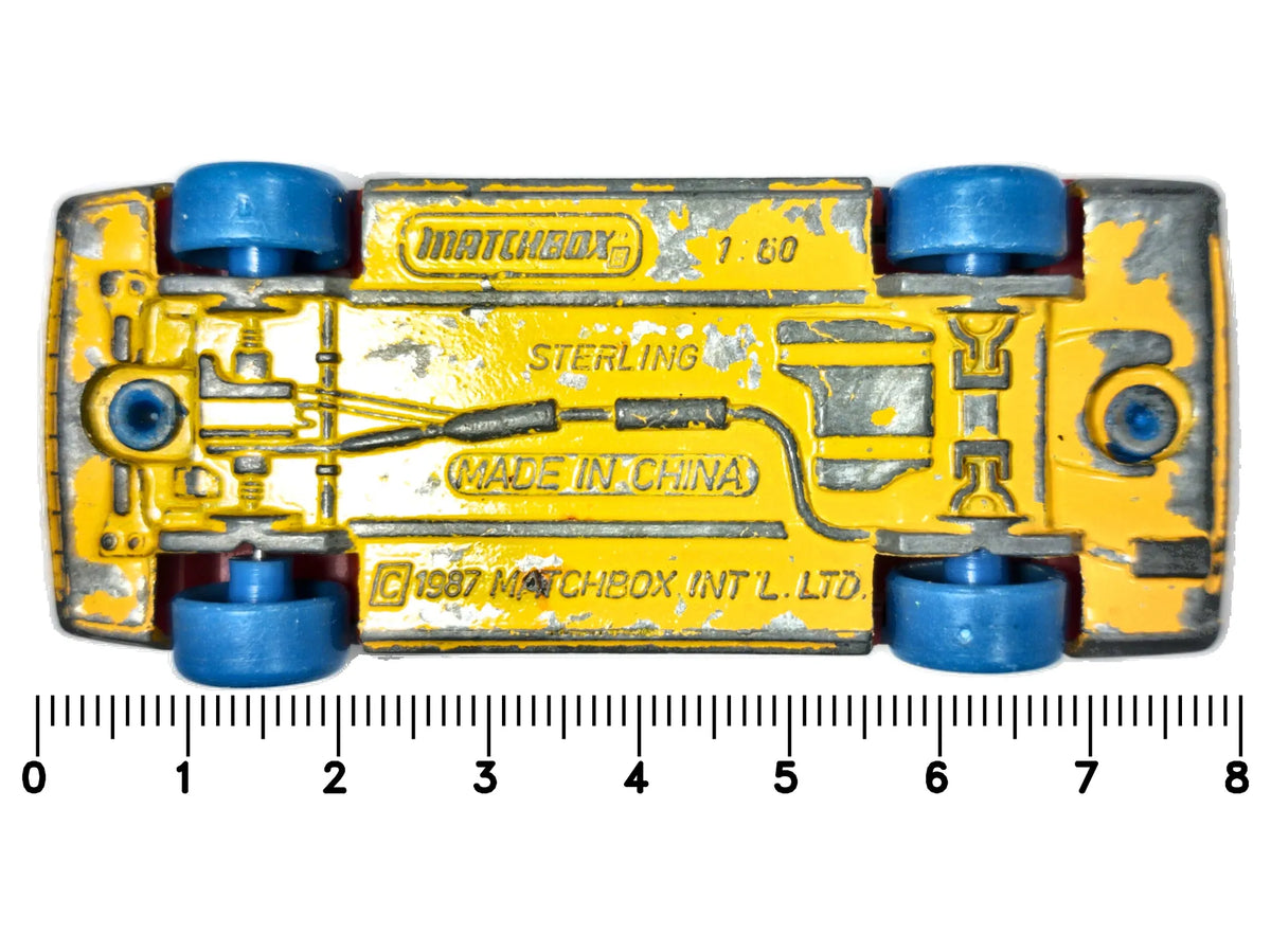 ROVER STERLING My First Matchbox Matchbox 1987 Srebrny 1:60 – zdjęcie 7