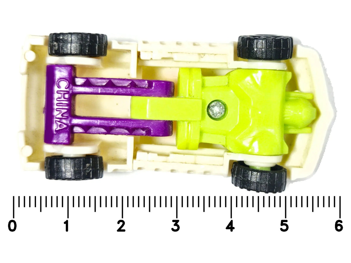 TRANSFORMERS MINI ROBOT, Ferrero (Kinder) 1987, Kremowy, 1:70, Resoraki – zdjęcie 7