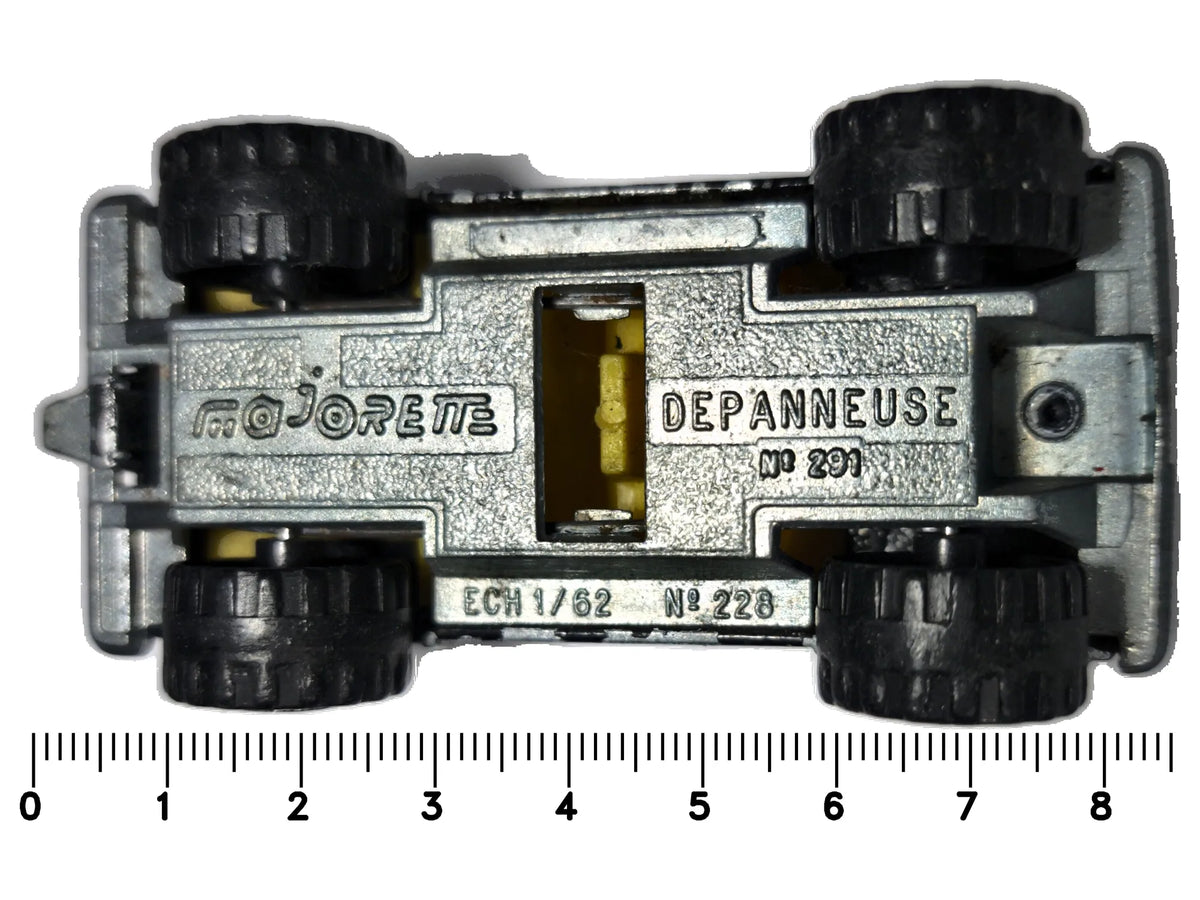 CHEVROLET BLAZER PICKUP, DEPANNEUSE, Majorette, Die cast NO.291 Czarny 1:62 – zdjęcie 7