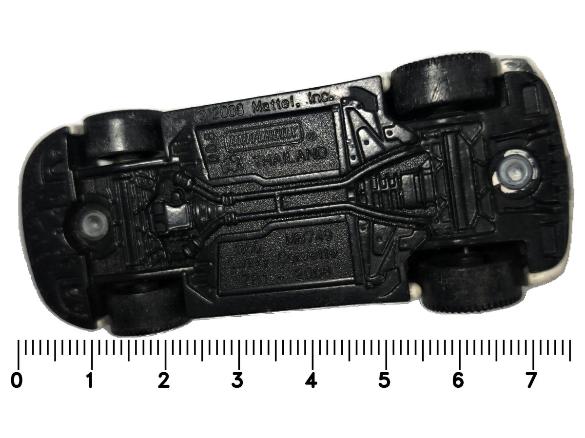 Chevrolet Corvette ZR1 Matchbox 2008 1:64 Luzak Biały – zdjęcie 7