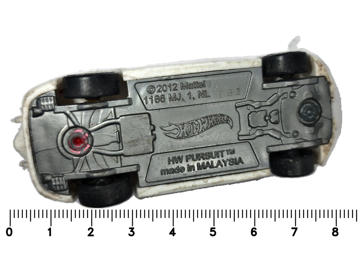 HW Pursuit Hot Wheels 2012 1:64 Luzak Czerwony – zdjęcie 7